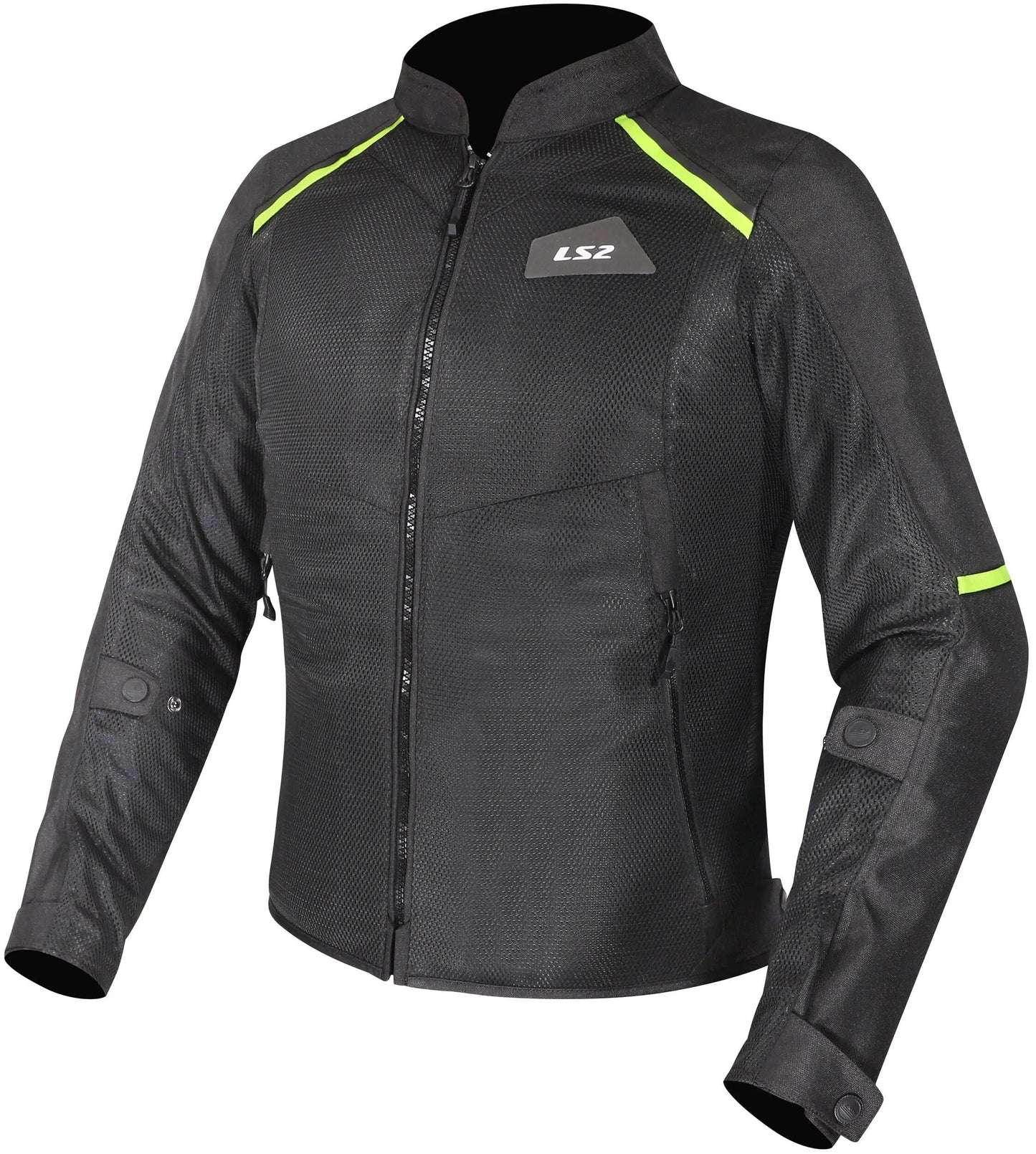 Ls2 veste brise dame veste brise dames noir jaune gr. xl
