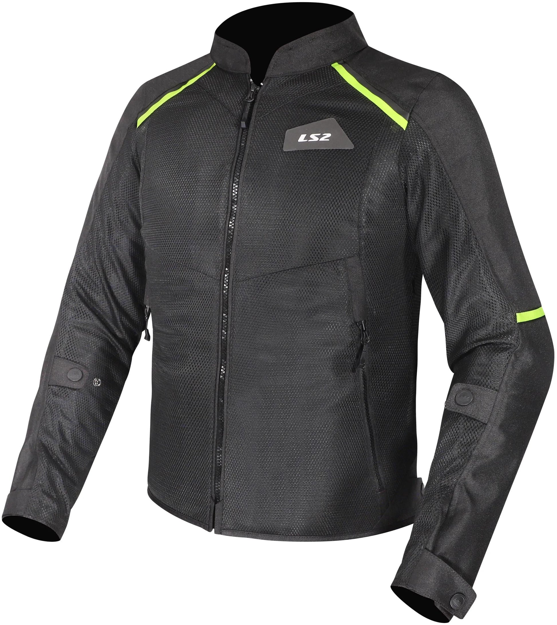 Ls2 veste brise homme veste brise hommes noir jaune gr. XXL