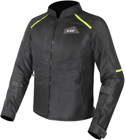 Ls2 veste brise homme veste brise hommes noir jaune gr. 3xl