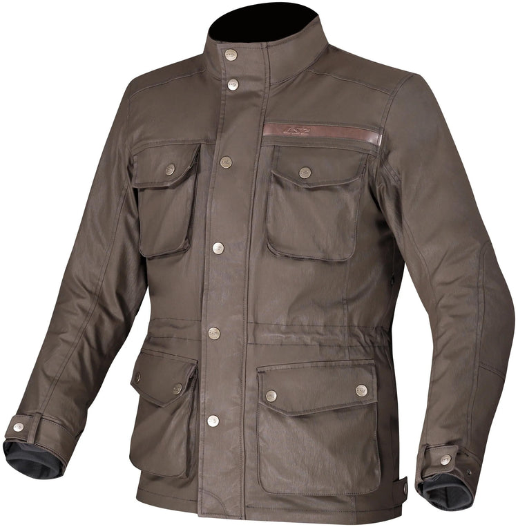 Ls2 veste liberty homme veste liberty homme marron taille l