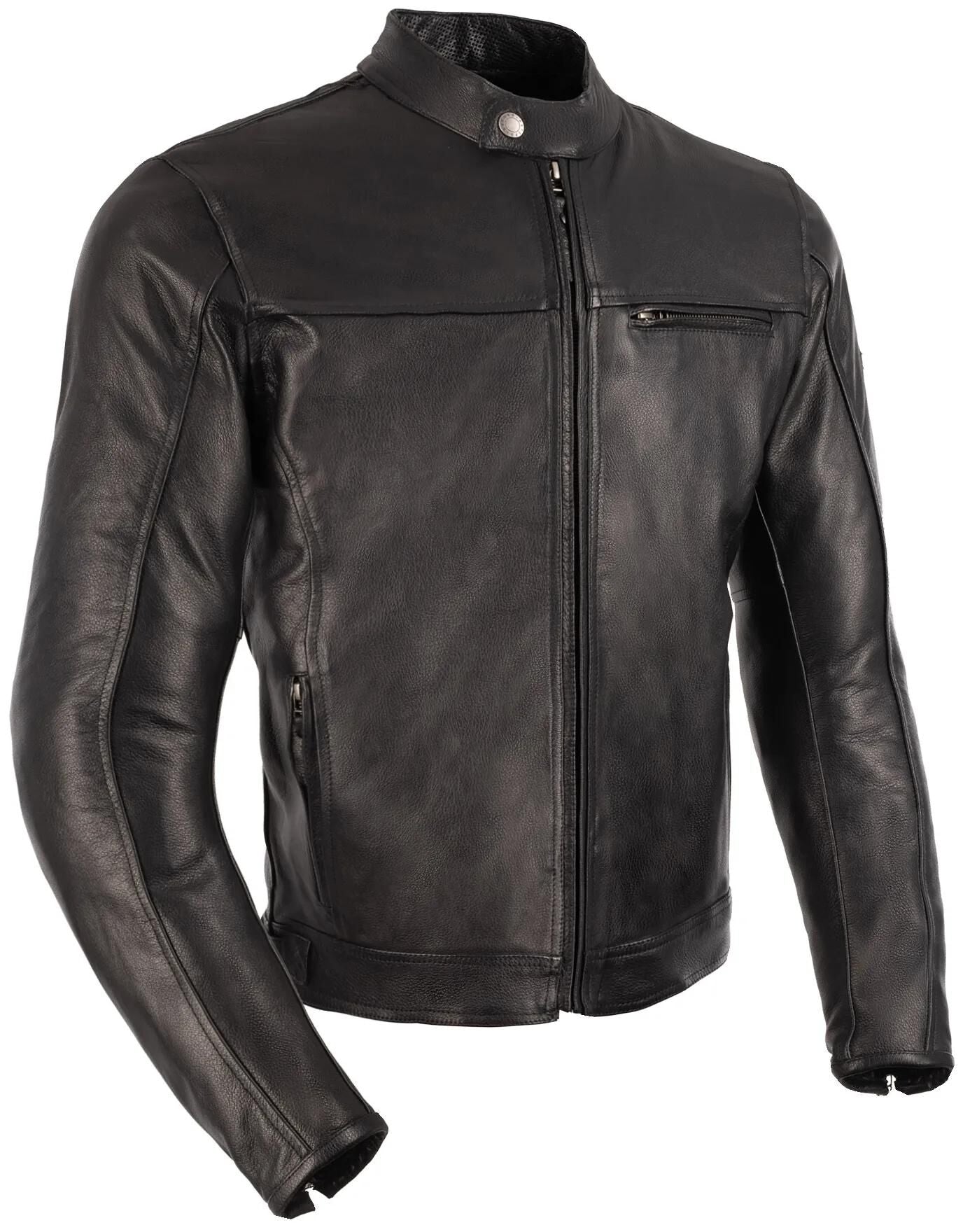 Oxford Jacket Walton 2.0 AA Leather Black Gr. s