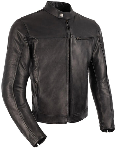 Oxford Jacket Walton 2.0 AA Leather Black Gr. s