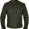 Veste oxford Hardy Wax Cotton Olive Gr. s