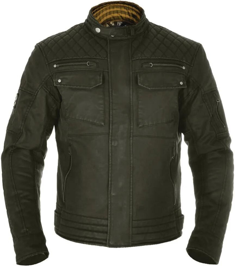 Veste oxford Hardy Wax Cotton Olive Gr. s