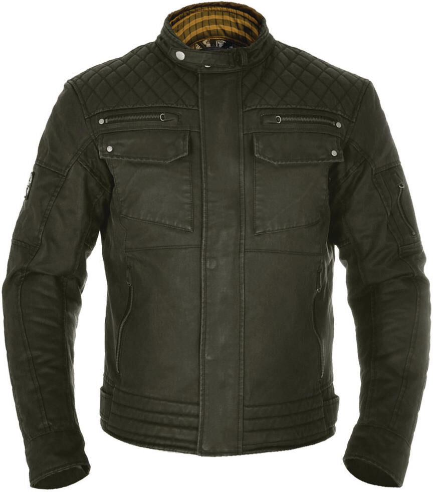 Veste oxford Hardy Wax Cotton Olive Gr. m