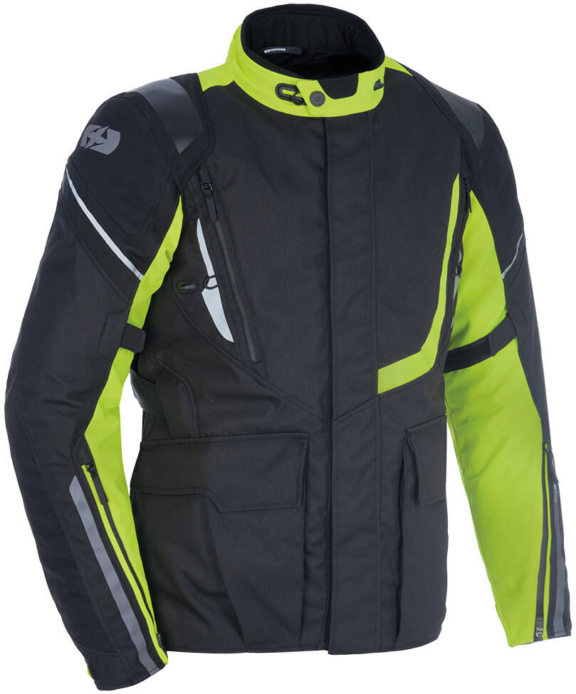Oxford Jacket Montréal 4. Taille du jaune noir 4xl