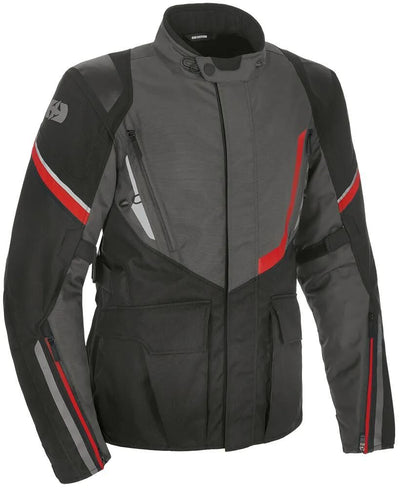 Oxford Jacket Montréal 4. Black Grey Red Gr.s