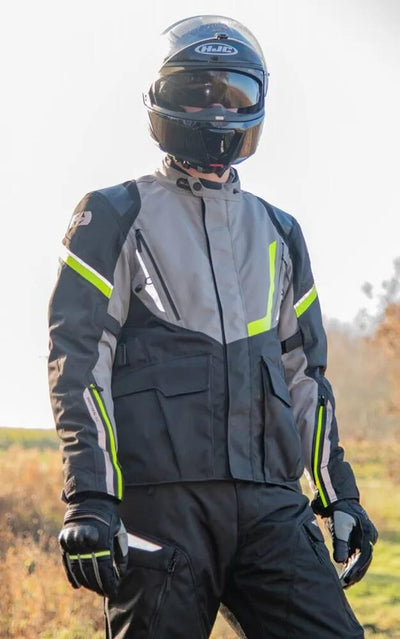 Oxford Jacket Montréal 4. Gris noir taille jaune L