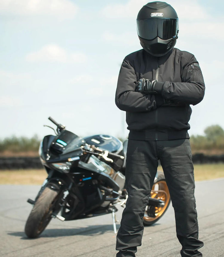 Oxford Jacket Bomber D2d Black Gr. m