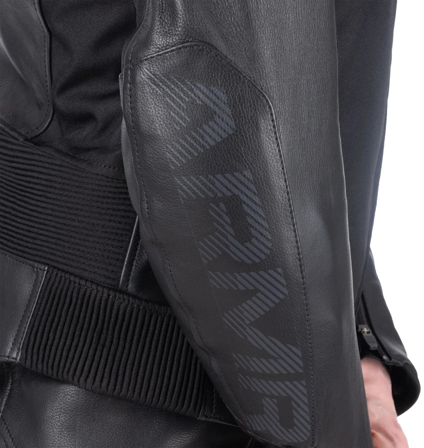 Armr en cuir raide 3,0 ms noir Gr. m