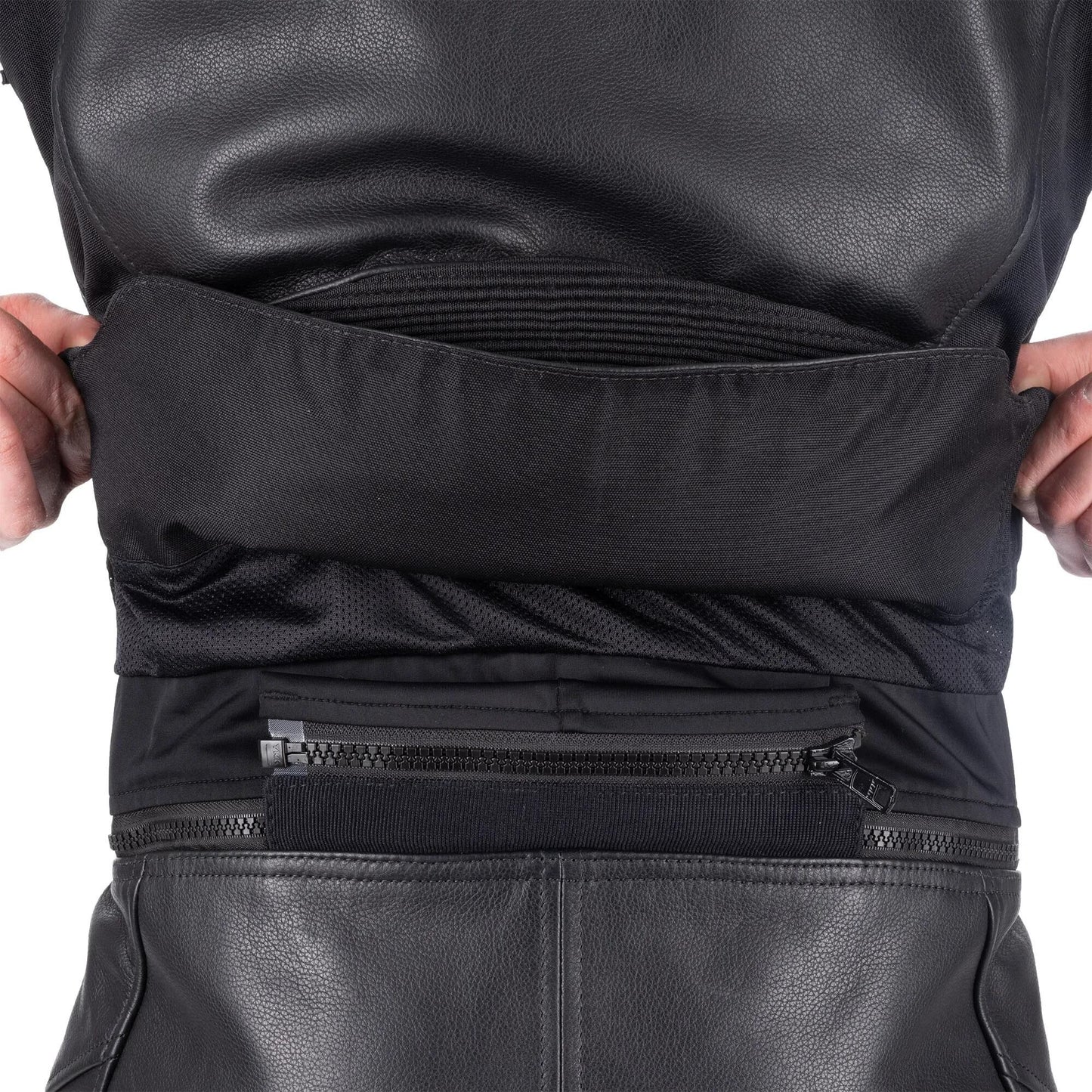 Armr en cuir raide 3,0 ms noir rouge Gr. l