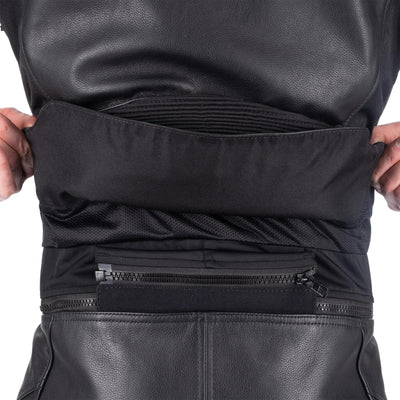 Armr en cuir raide 3,0 ms noir rouge gr.xxl