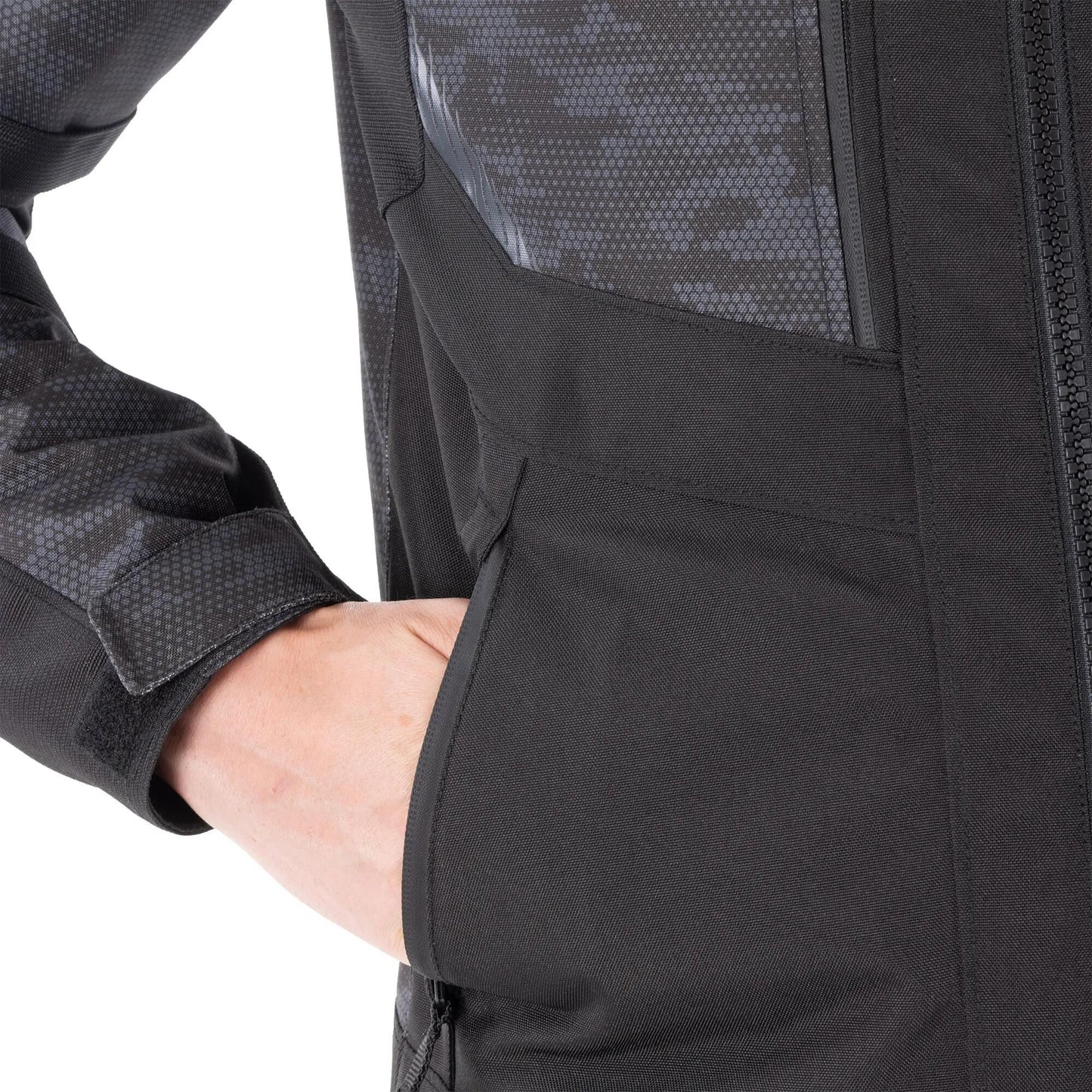 Oxford Jacket Toronto 1.0 D2D MS Black Camo Gr. l