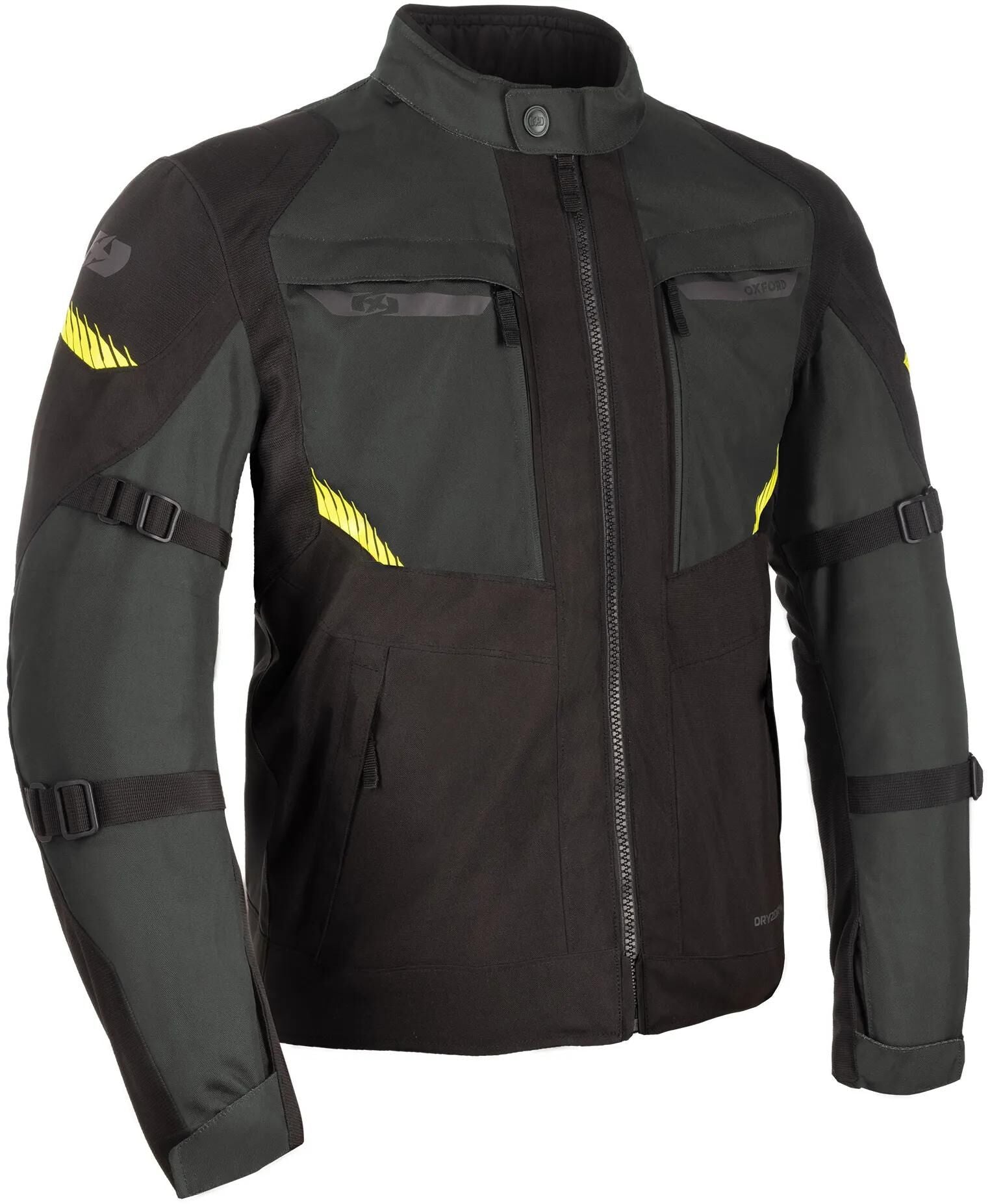 Oxford Jacket Toronto 1.0 D2D MS Black Green Fluo S
