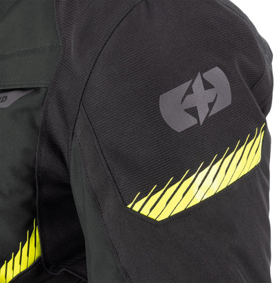 Oxford Jacket Toronto 1.0 D2D MS Black Green Fluo S