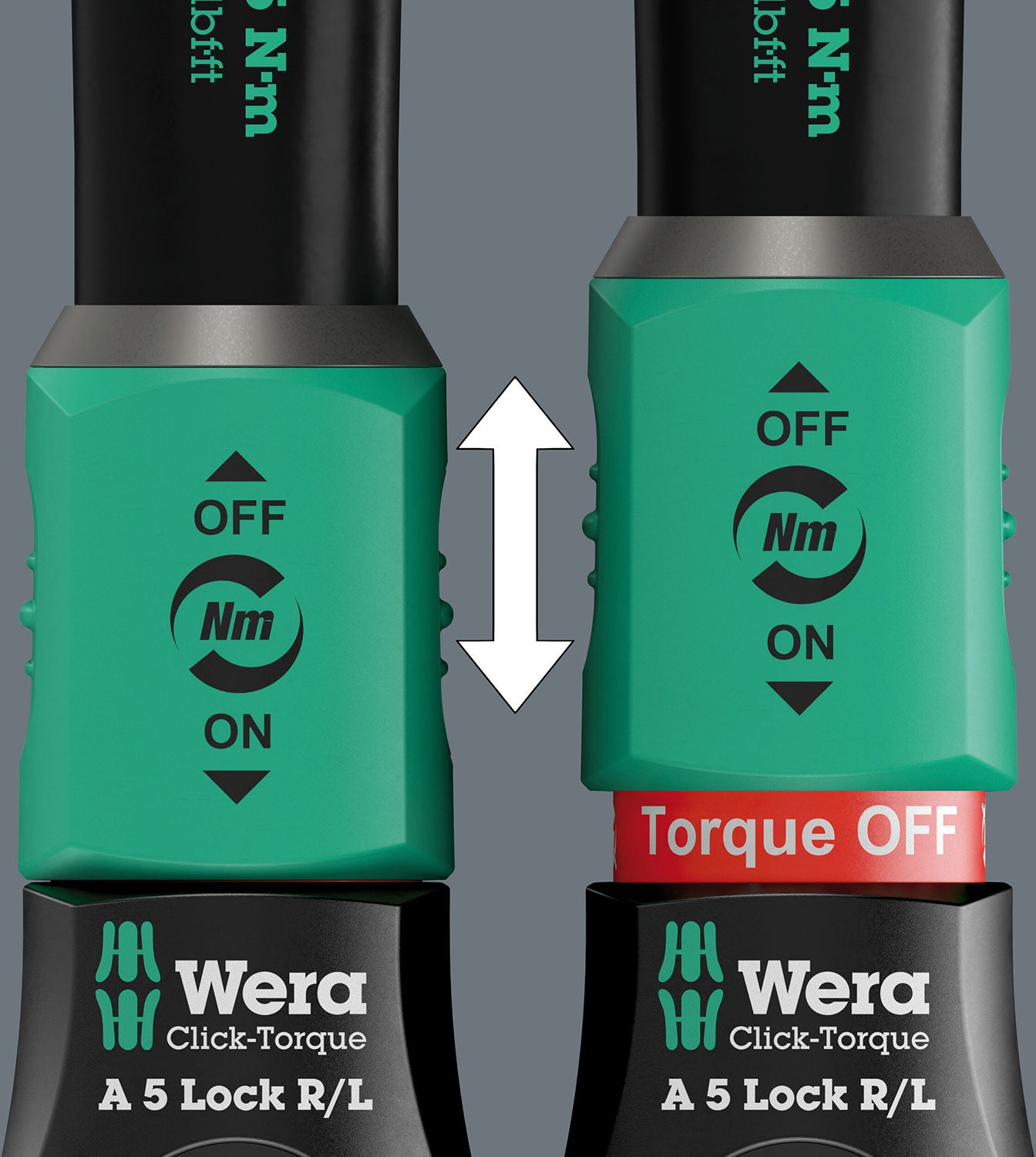 Wera Click-Torque Lock, une clé dynamométrique de 5 r l, 1 4 (2,5-25 nm)