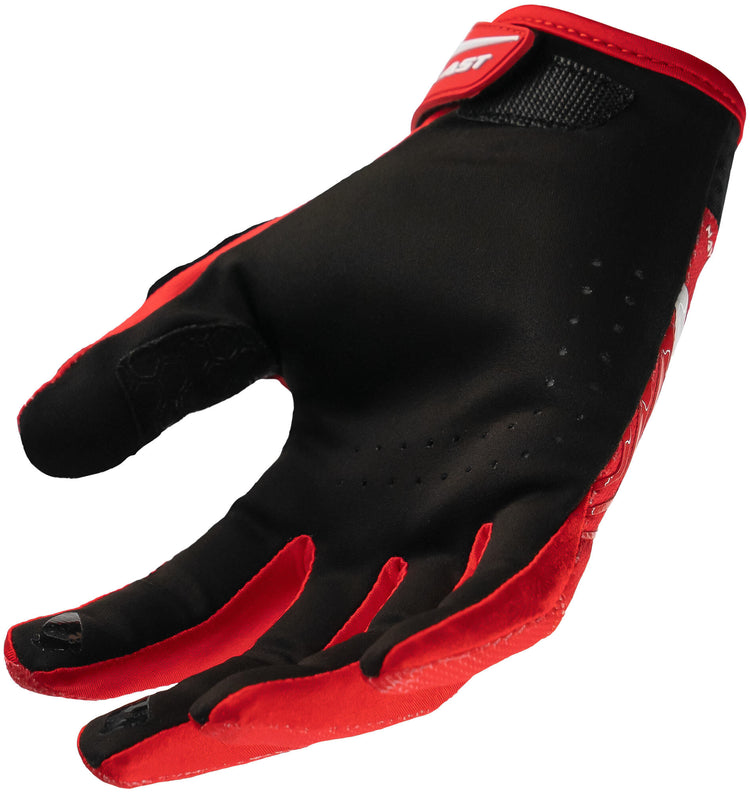 UFO fait pipi gant de motocross Hayes. gants ufo hayes rouge blanc gr. xl