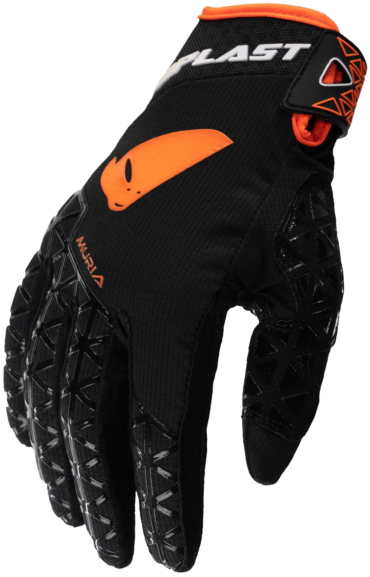L'OVNI fait pipi au gant de motocross Muria. gants ufo muria orange noir gr. xl