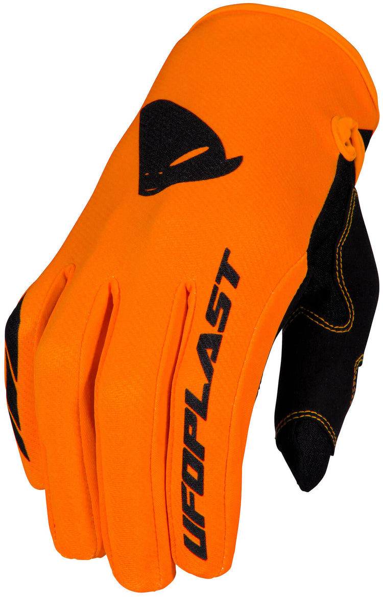 Ufo plast gant de motocross compétence gants enfants ufo compétence néon orange gr. je
