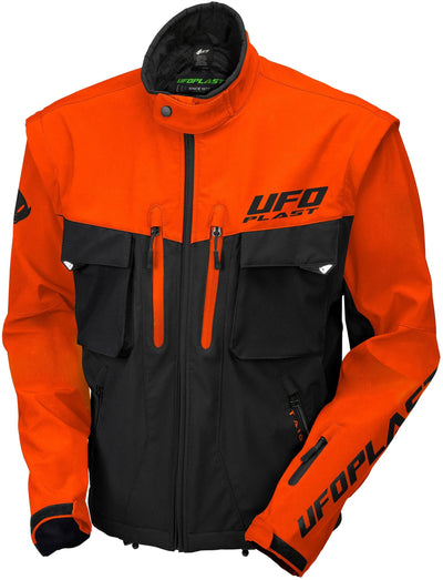 Veste pipi Ufo veste taiga enduro ufo noir orange gr. XXL