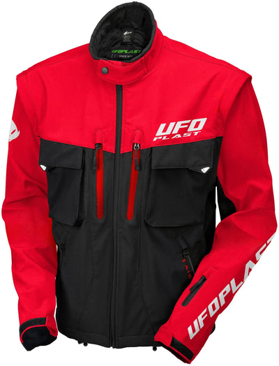 Veste pipi Ufo veste taiga enduro ufo noir rouge gr. xl