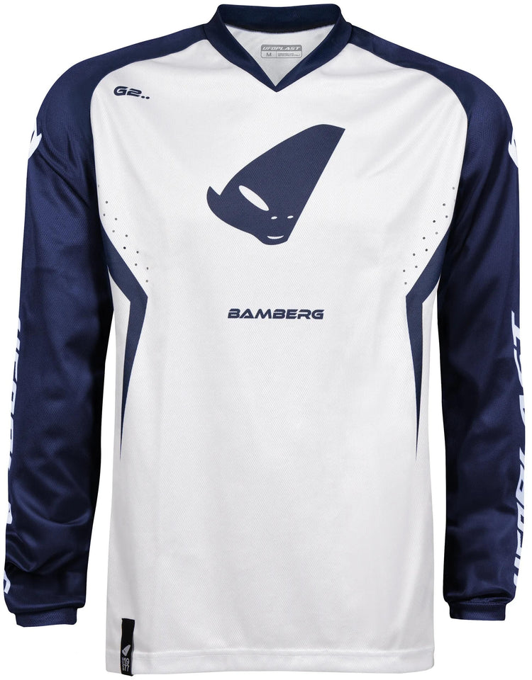 Maillot Ufo plast mx bamberg, maillot mx homme ufo bamberg bleu gr. m
