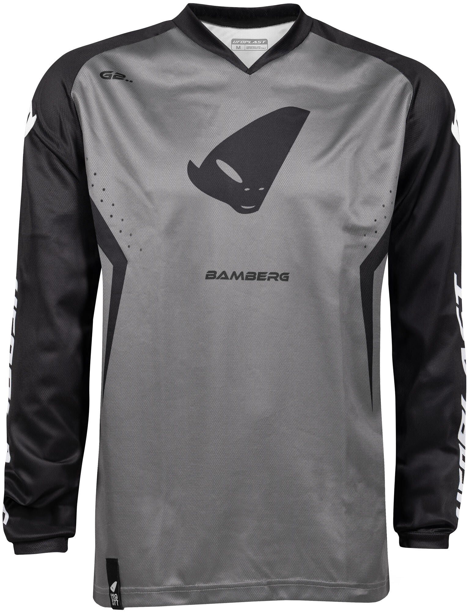 Maillot Ufo plast mx bamberg, maillot mx homme ufo bamberg noir gris gr. XXL