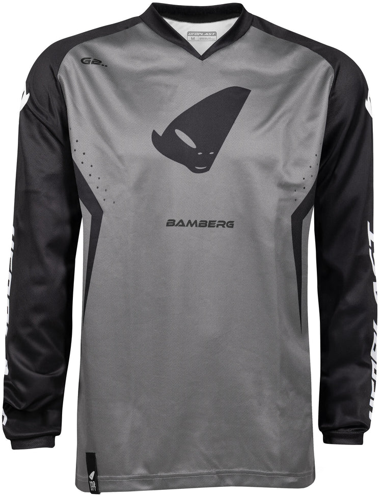 Maillot Ufo plast mx bamberg, maillot mx homme ufo bamberg noir gris gr. XXL