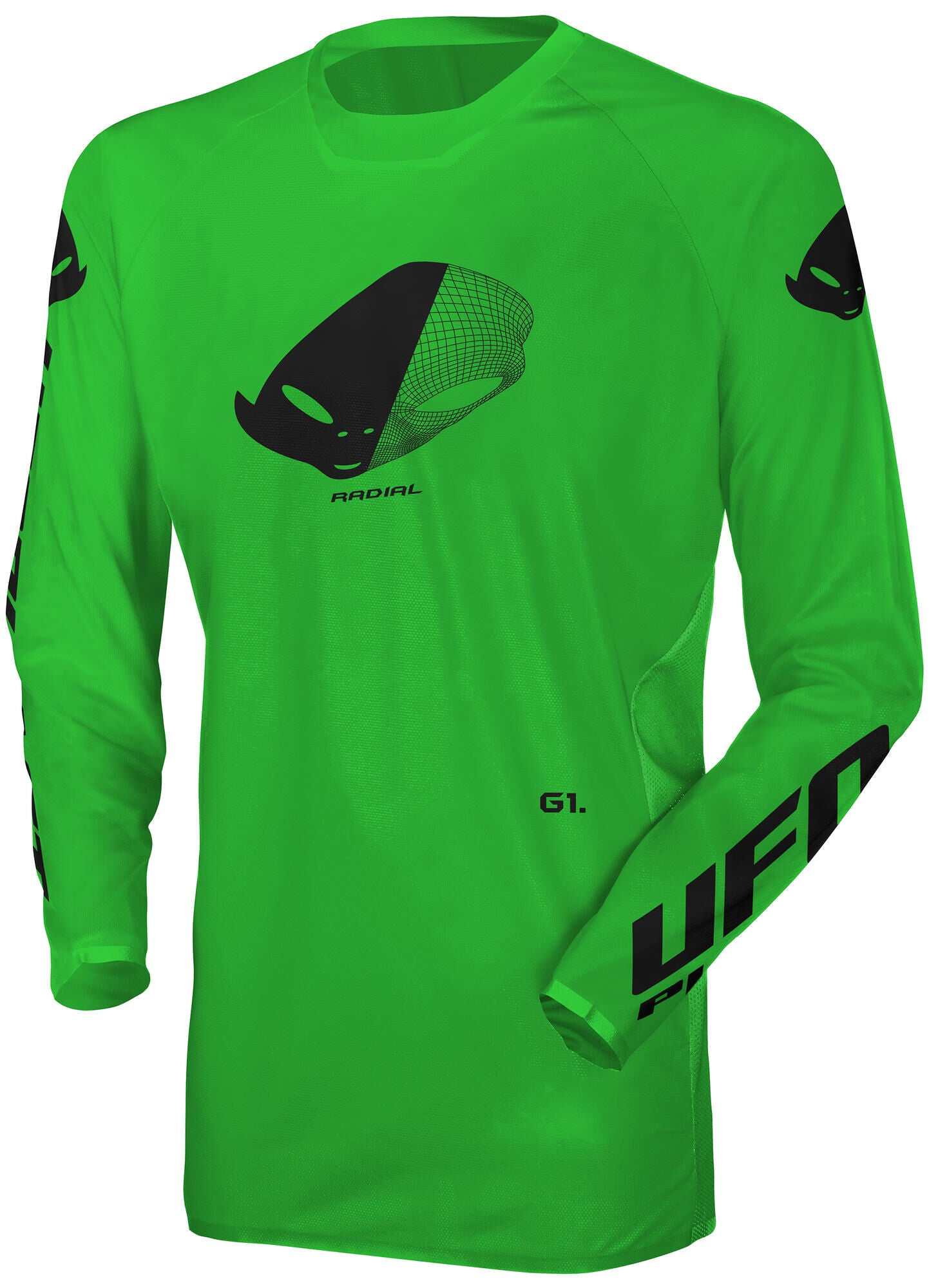 Ufo plast maillot mx radial maillot mx ufo radial néon vert gr. m