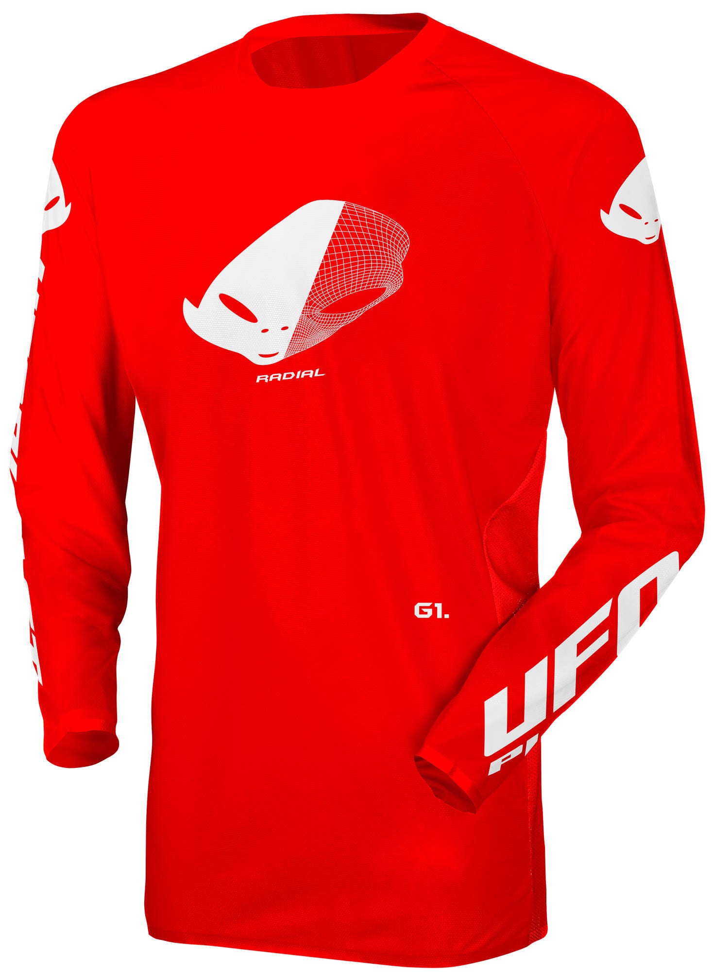 Ufo plast maillot mx radial maillot mx ufo radial rouge gr. m