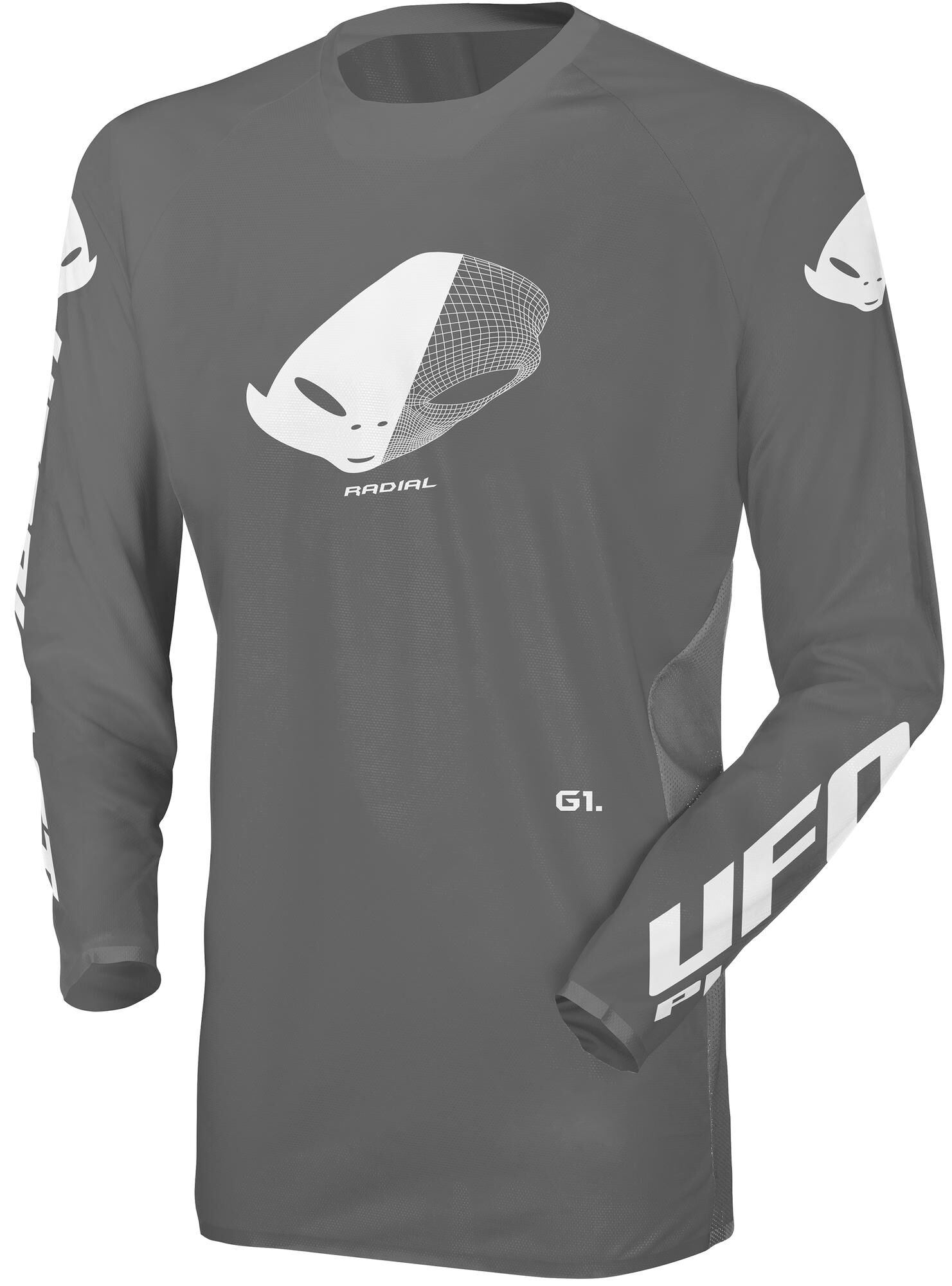 Ufo plast maillot mx radial maillot mx ufo radial gris gr. xl