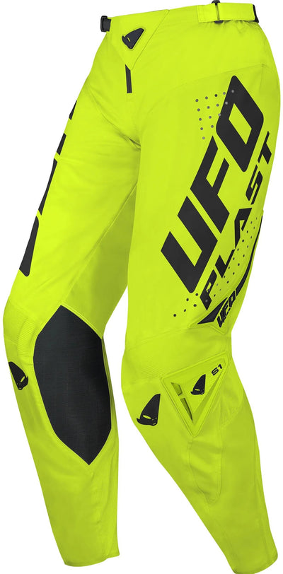 Pantalon radial Ufo plast mx pantalon mx ufo radial jaune fluo gr. 48