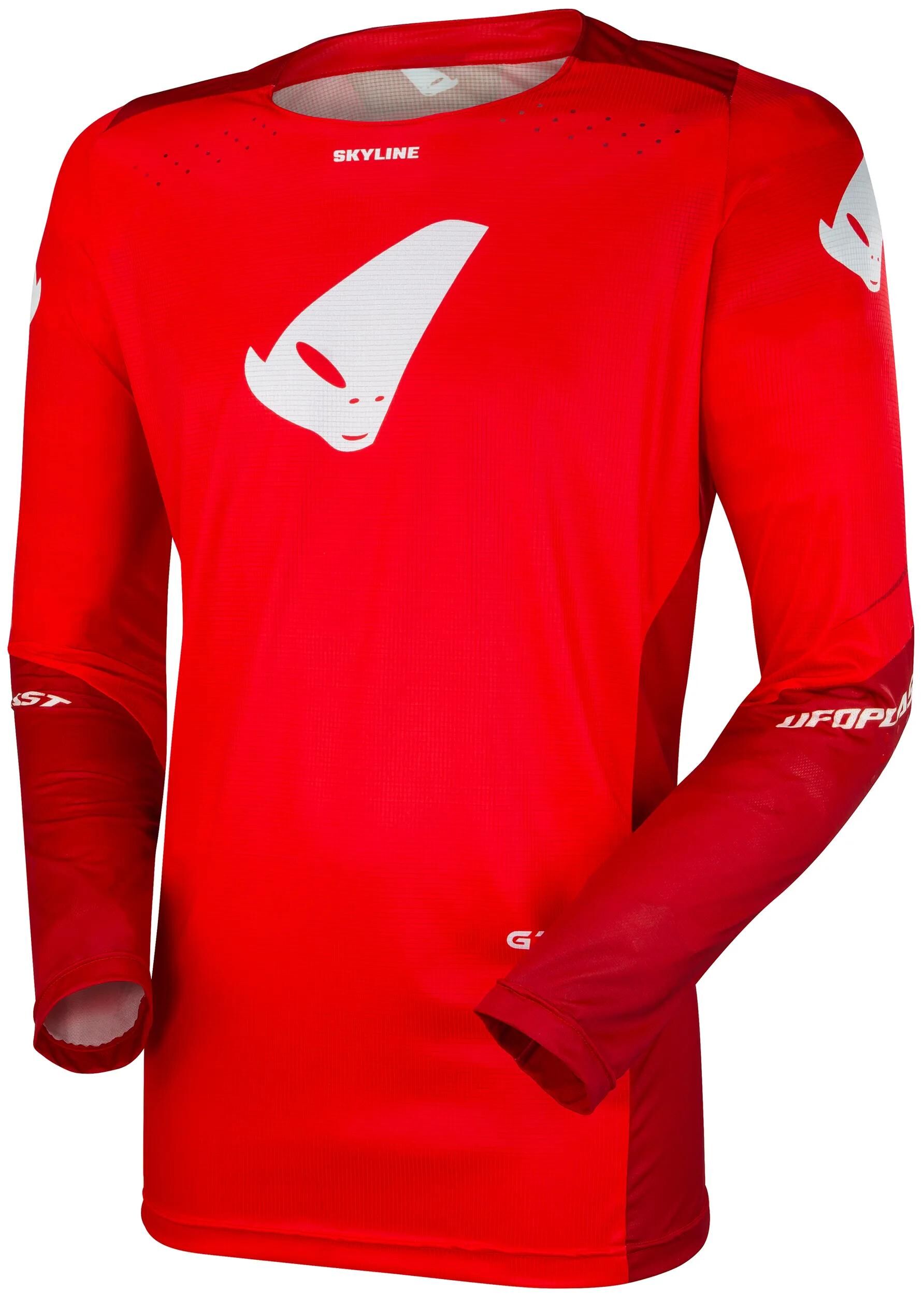 Ufo plast maillot mx skyline mx maillot ufo skyline rouge gr. xl