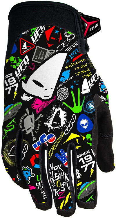 Gant de motocross pipi OVNI gants d'horizon ufo skyline graphique gr. m