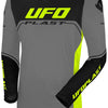 Ufo plast maillot mx ares mx maillot ufo ares gris noir taille xl