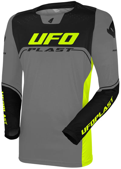 Ufo plast maillot mx ares maillot mx ufo ares gris noir gr. XXL