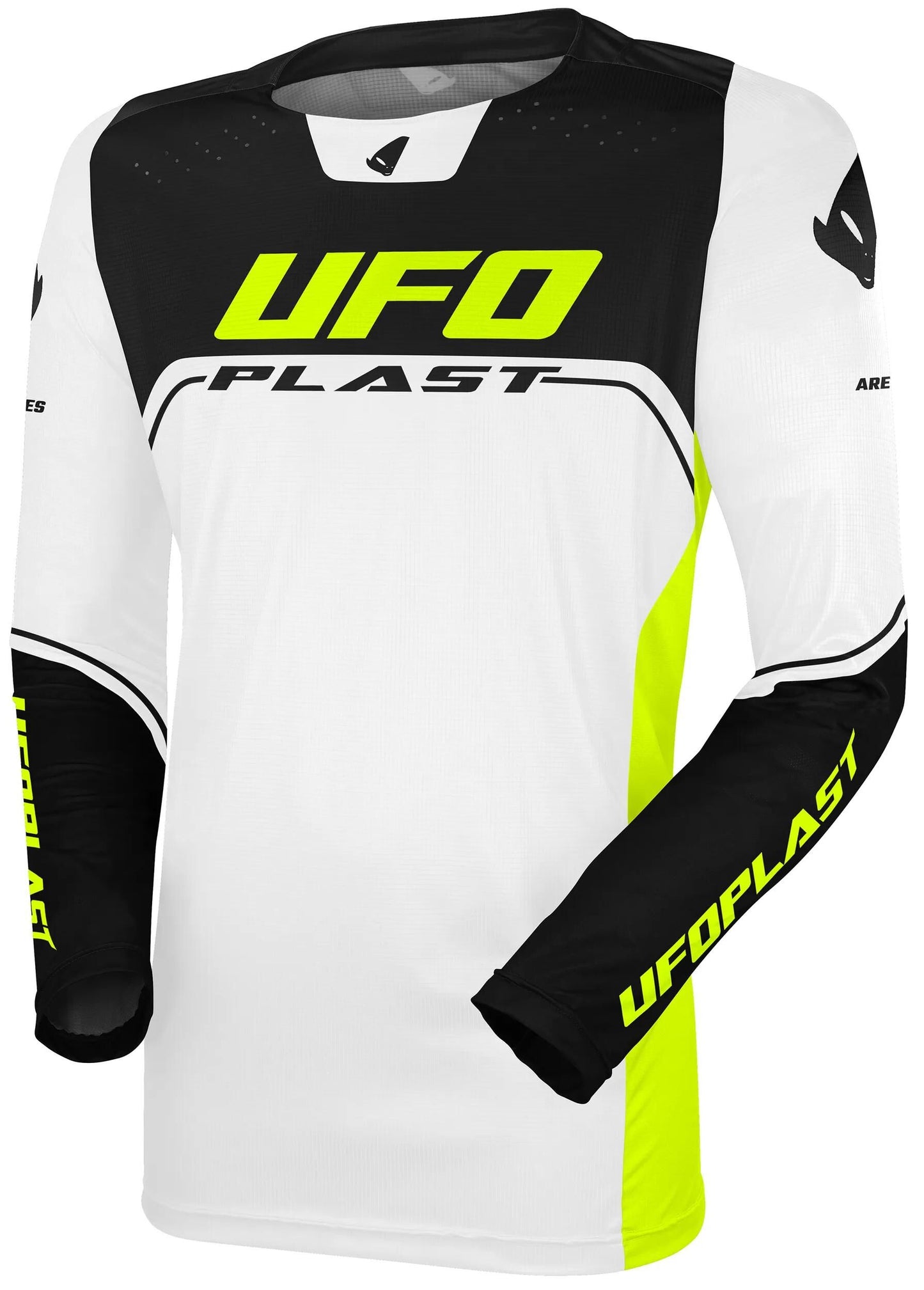 Ufo plast maillot mx ares mx maillot ufo ares blanc noir gr. XXL