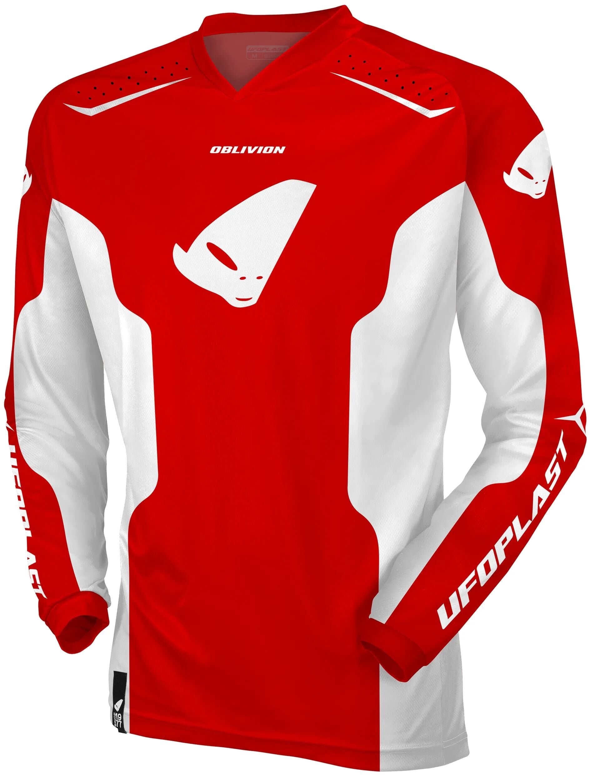 Ufo plast maillot mx oblivion mx maillot ufo oblivion rouge blanc gr. m