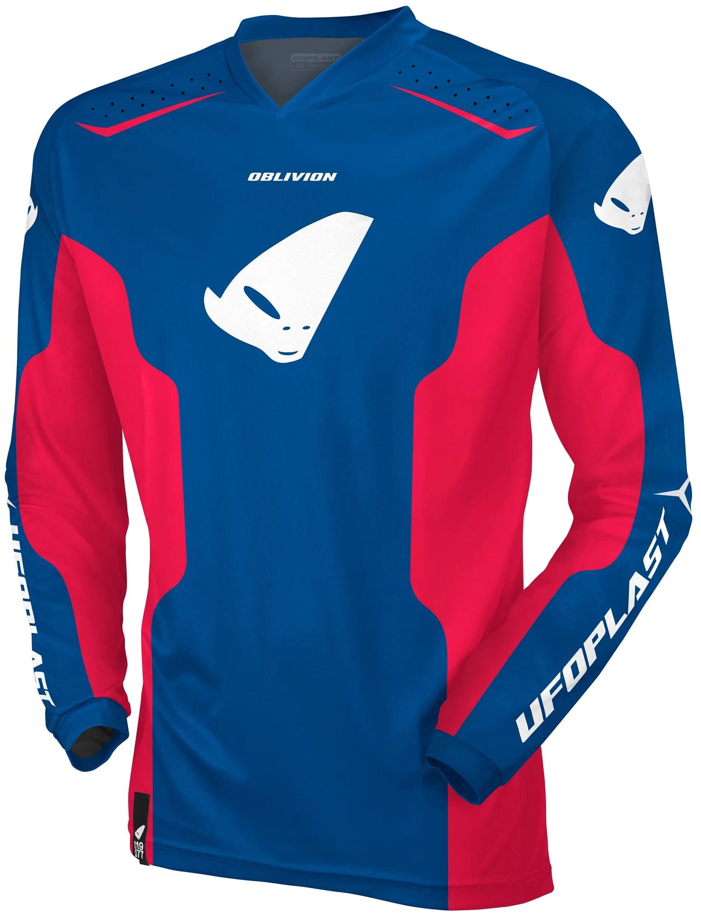 Ufo plast maillot mx oblivion mx maillot ufo oblivion bleu rouge gr. m