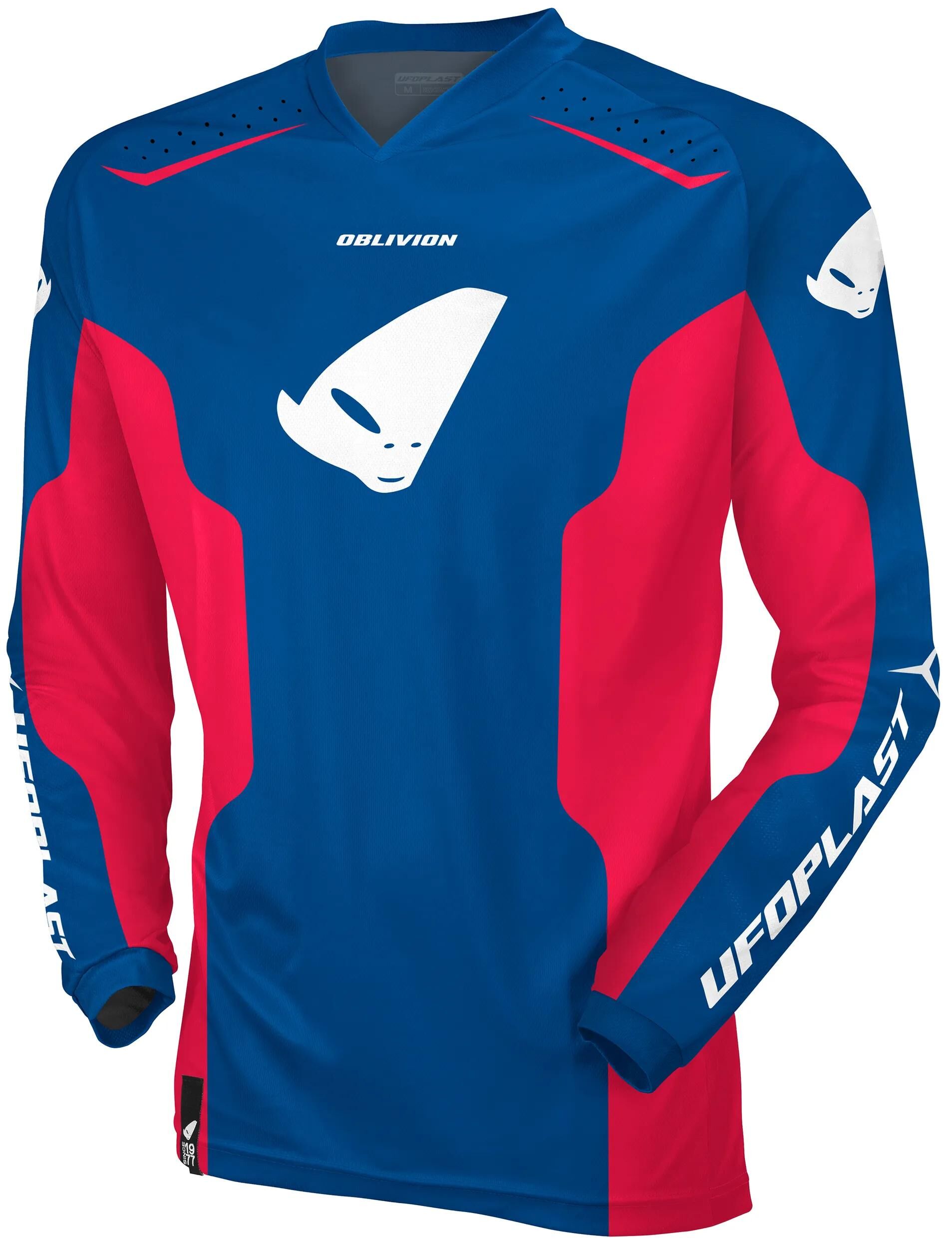 Ufo plast maillot mx oblivion mx maillot ufo oblivion bleu rouge gr. m