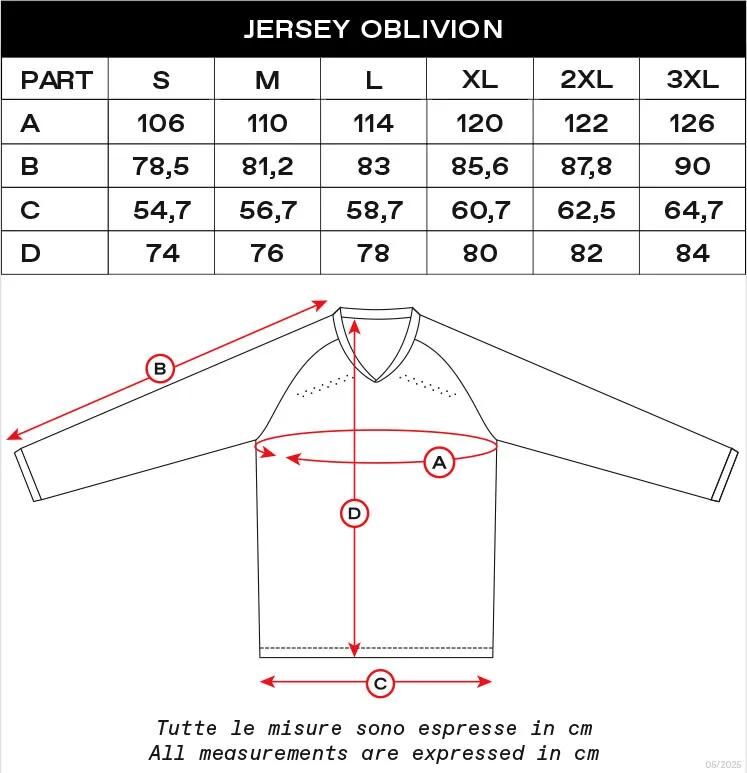 Ufo plast maillot mx oblivion mx maillot ufo oblivion bleu rouge gr. m