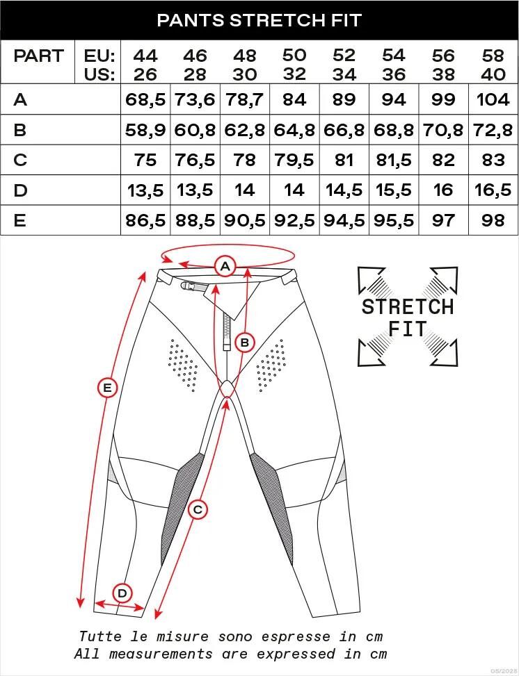 Ufo plast mx ares pantalon mx pantalon ufo ares gris rouge taille 52