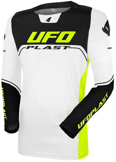 Ufo plast jersey ares kids maillot enfant ufo are blanc noir taille xs
