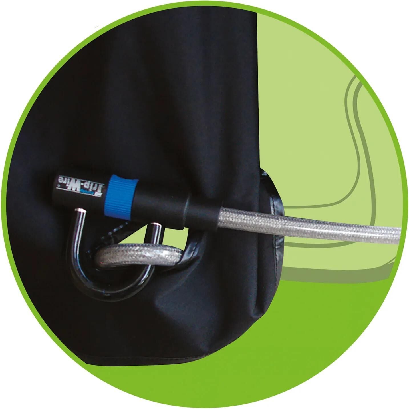 Oxford Le jambe protectrice couvre Oxf Universal Black