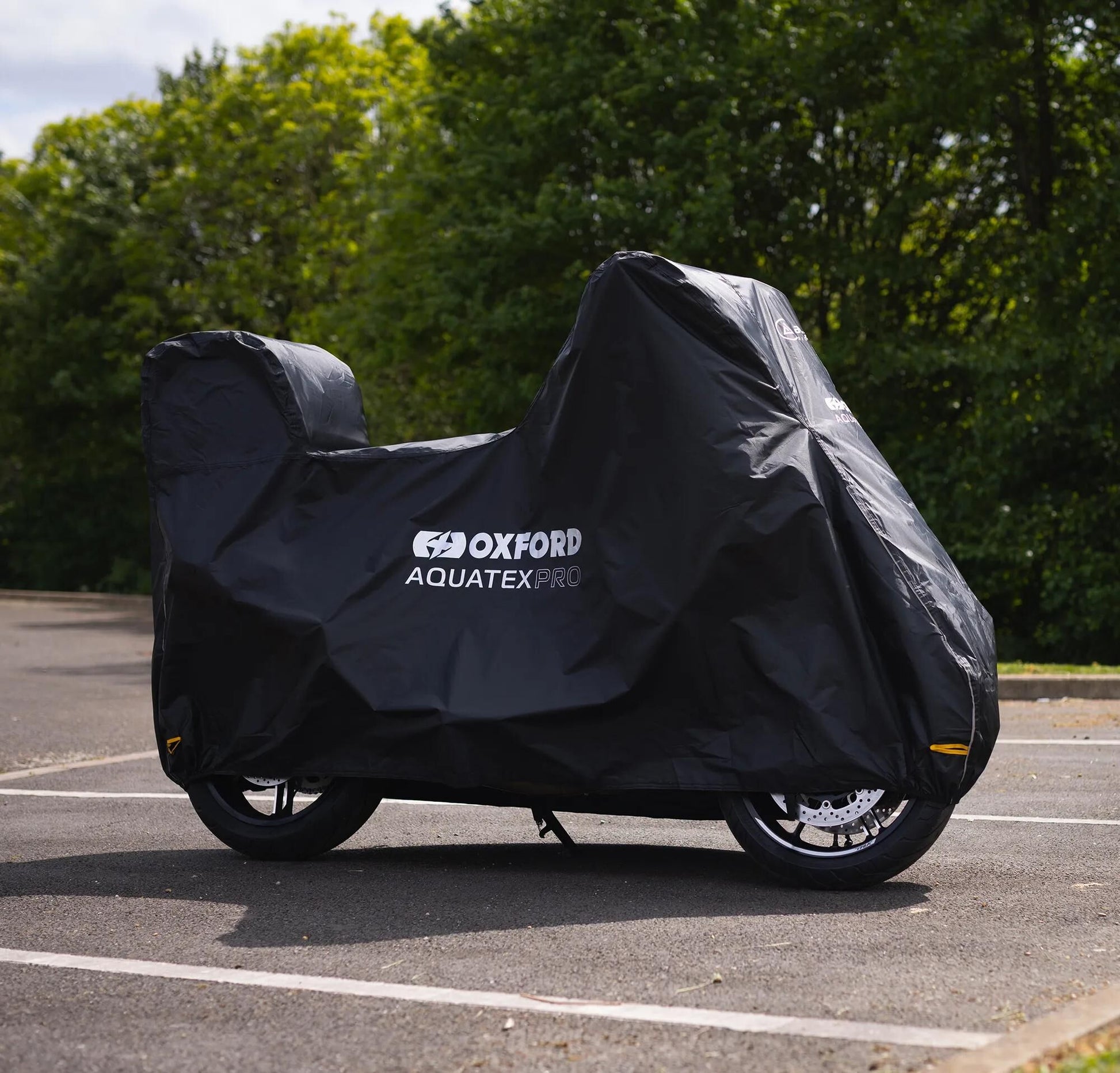 Top case de garage pliable Oxford Aquatex Pro. housses vélo aquatex pro top box taille s
