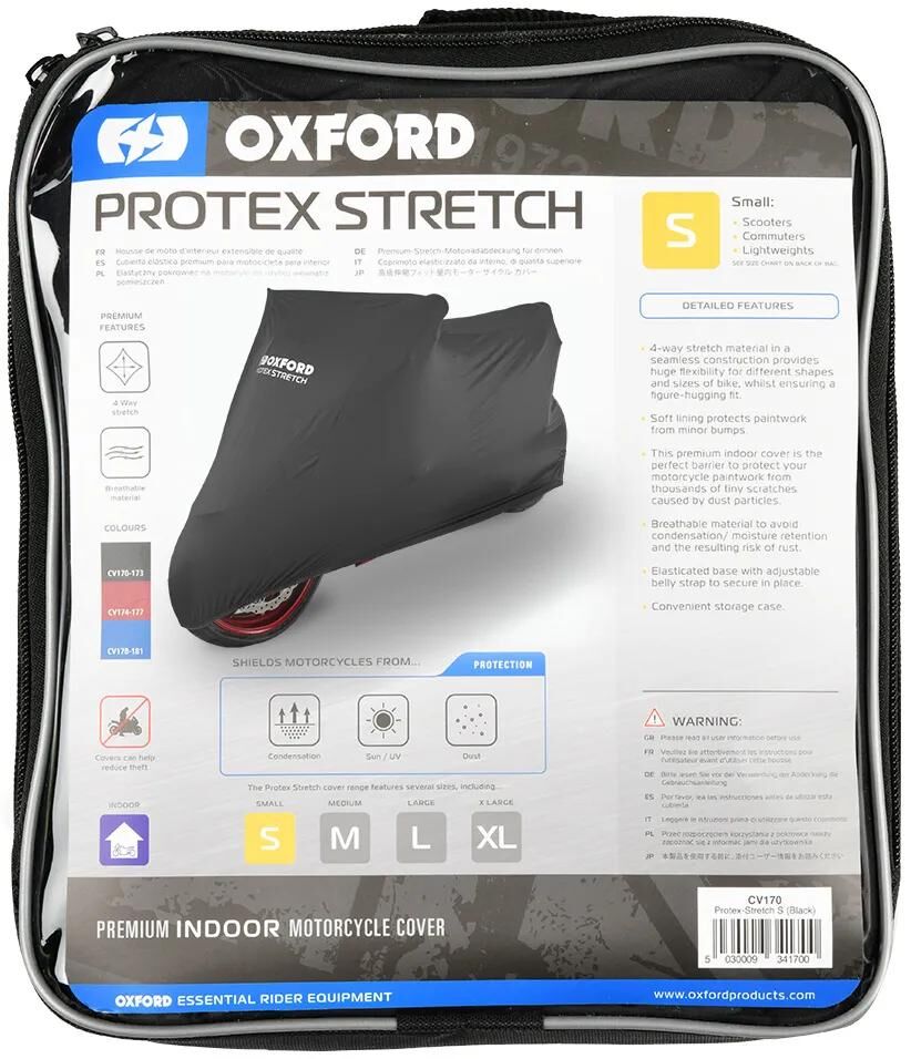 Oxford Protex Bike Covers Stretch Indoor XL Black