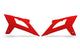 Cache radiateur Ufo plast cache radiateur ufo beta rouge