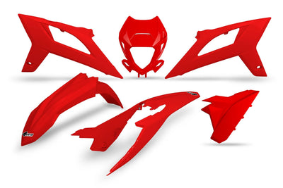Kit de garniture de carrosserie Ufo plast ufo bêta rouge