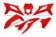 Kit de garniture de carrosserie Ufo plast ufo bêta rouge