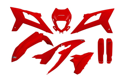 Kit de garniture de carrosserie Ufo plast ufo bêta rouge